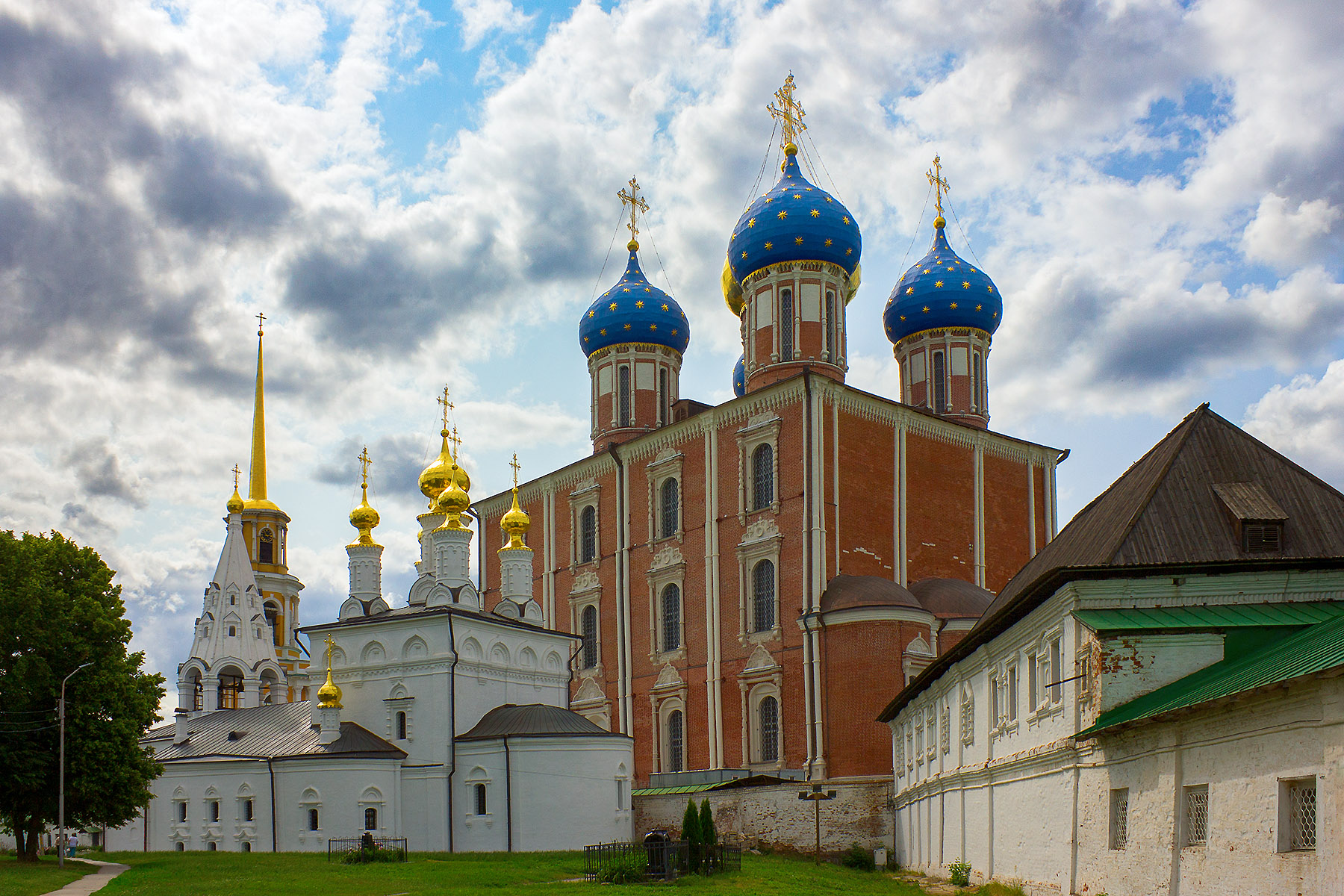 Рязань. Соборы Кремля.
