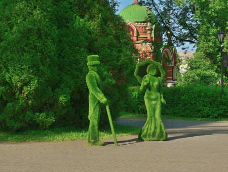 Зеленая парочка.