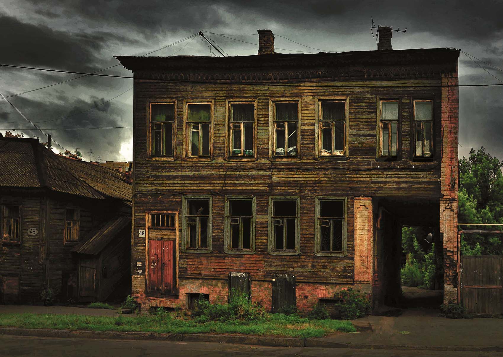 Заброшенные бараки 