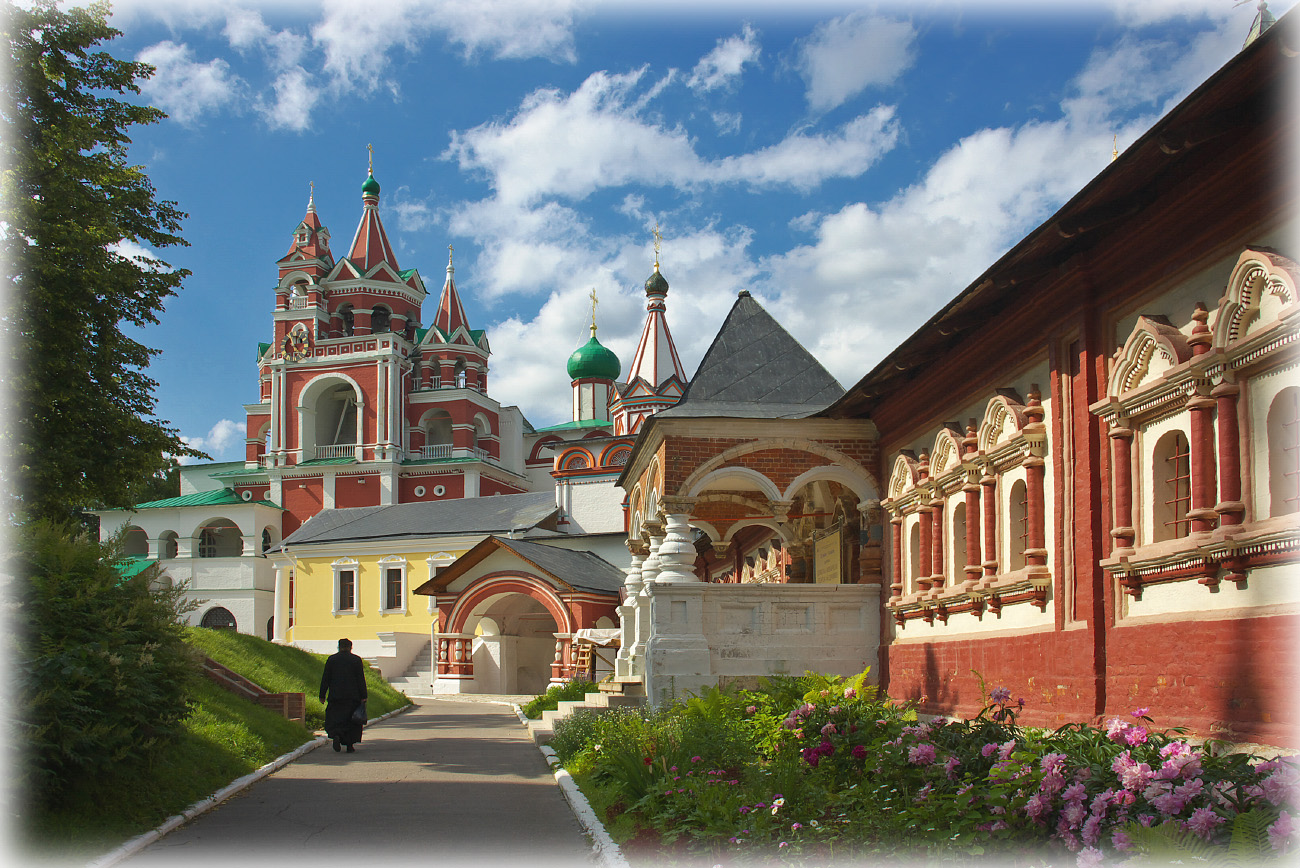 В Саввино-Сторожевском монастыре.