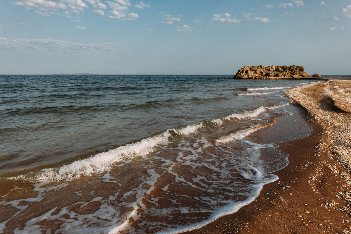 Азовское море.