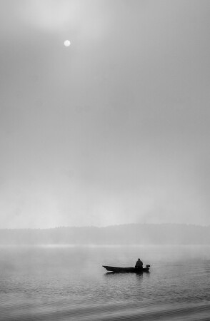 Туман или заблудившийся вьетнамский рыбак 