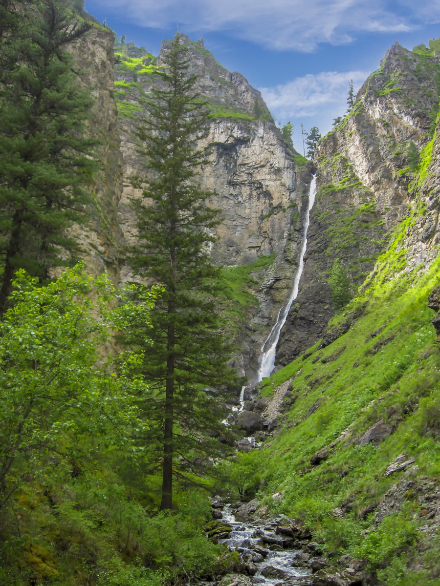 водопад Жираф река Шинок