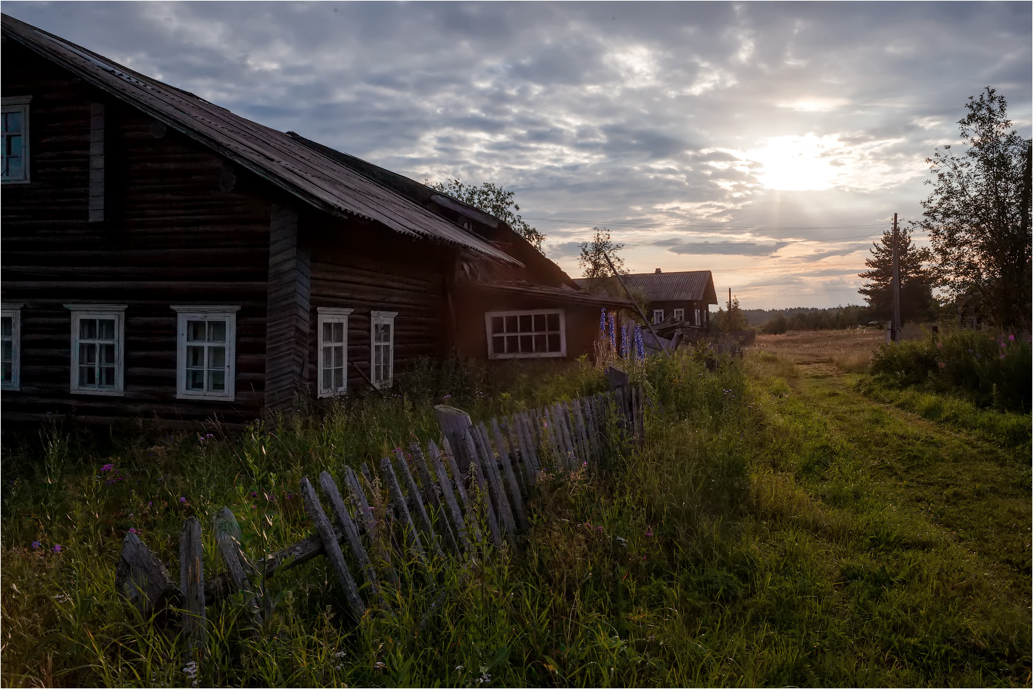 Деревенский пейзаж