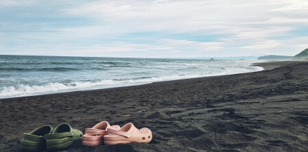 На берегу океана