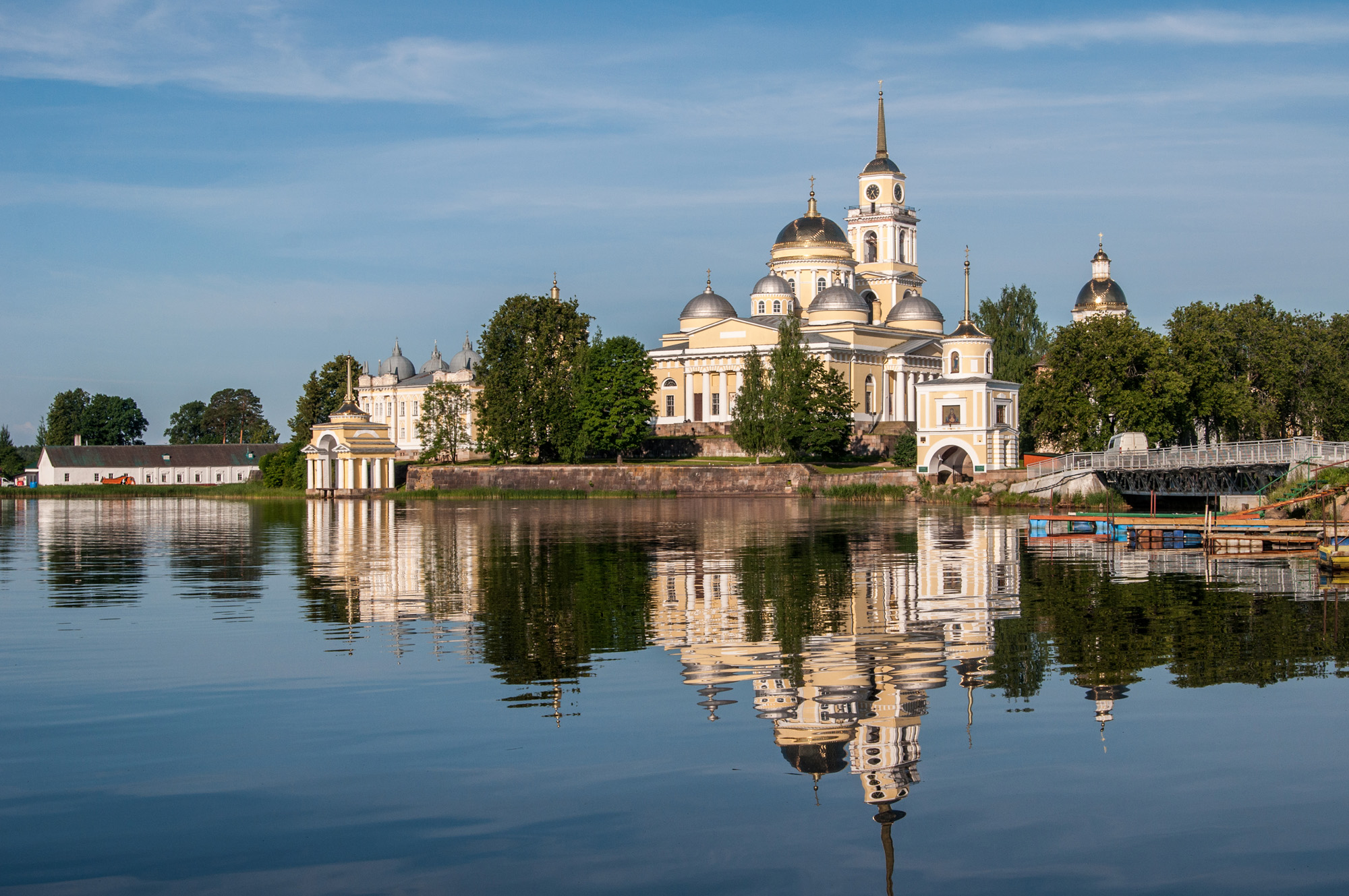 На озере Селигер