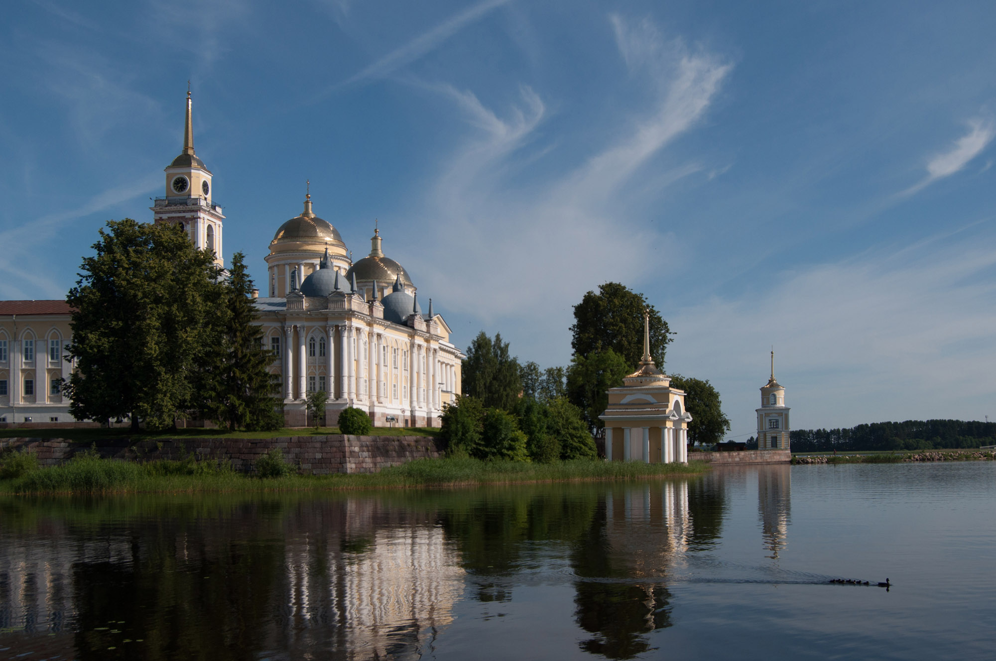 На озере Селигер
