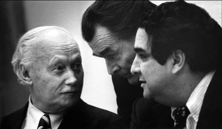 Академики Боресков Г.К.,Беляев Д.К., АганбегянА.Г.