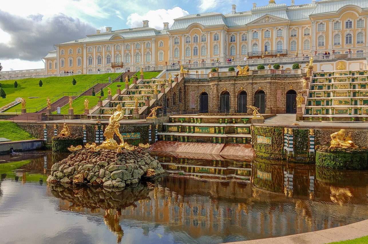Петергоф. Фонтаны без фонтанов.
