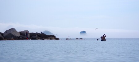 С веслом по морю