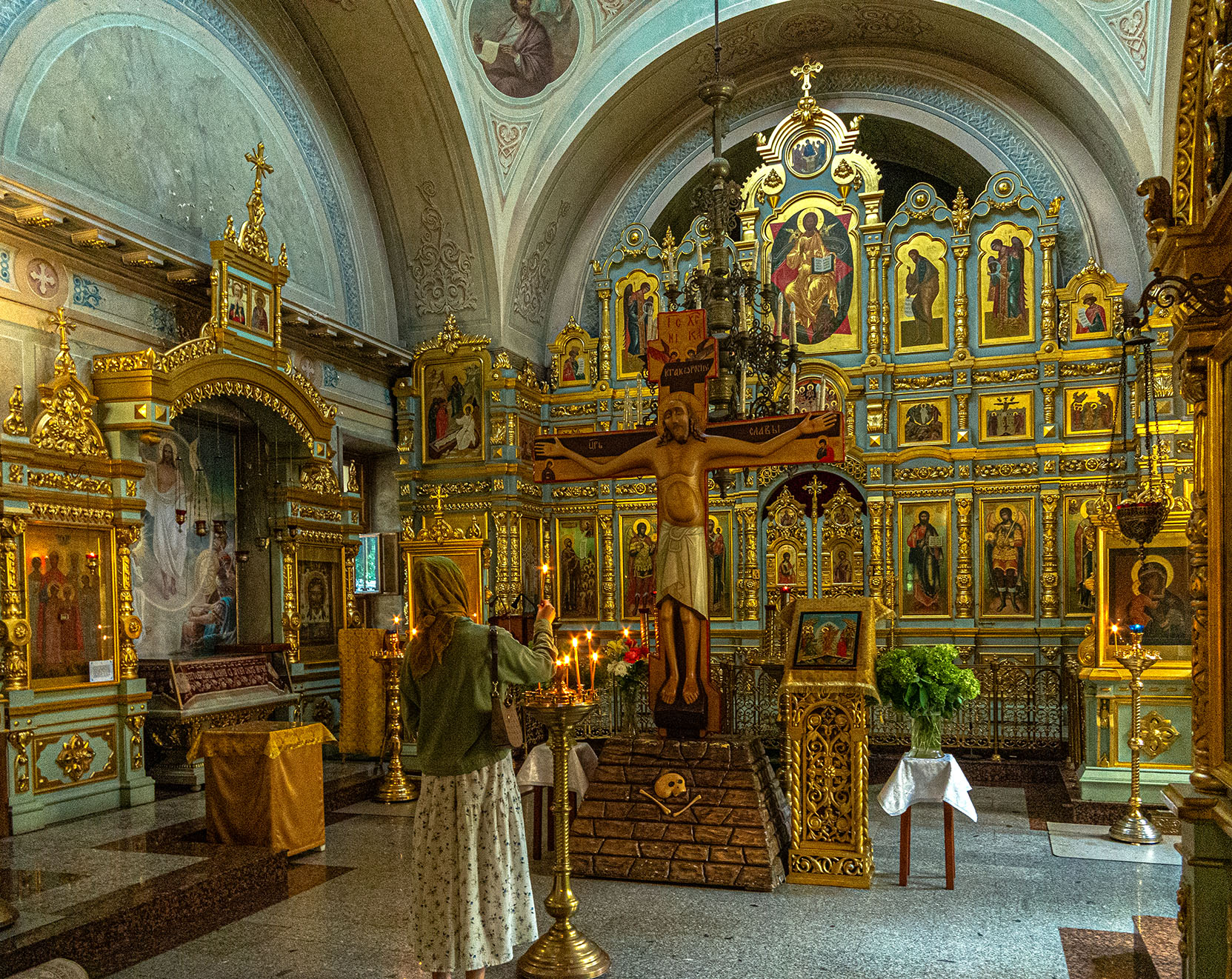 Копия Годеновского Креста в ц. Николы в Котельниках.