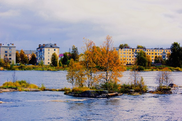 Осень на реке 