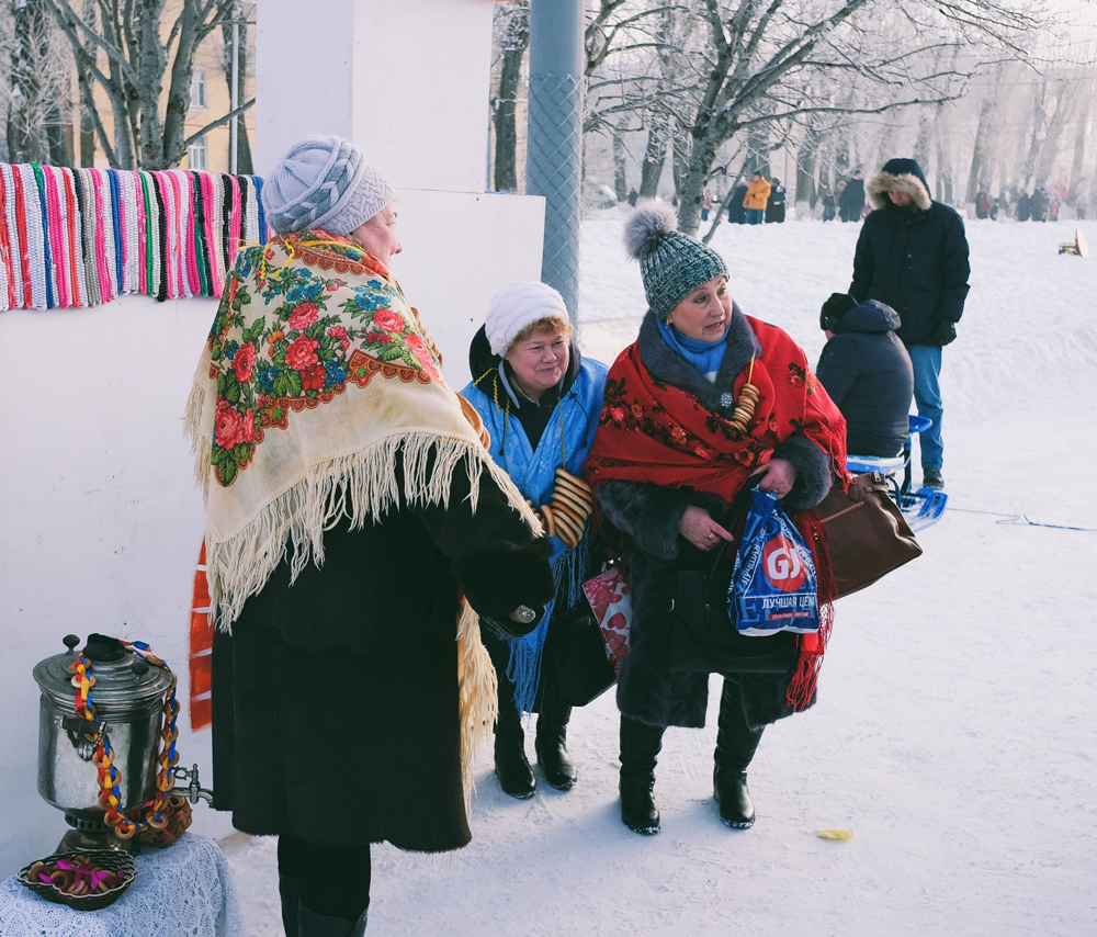 На набережной Архангельска