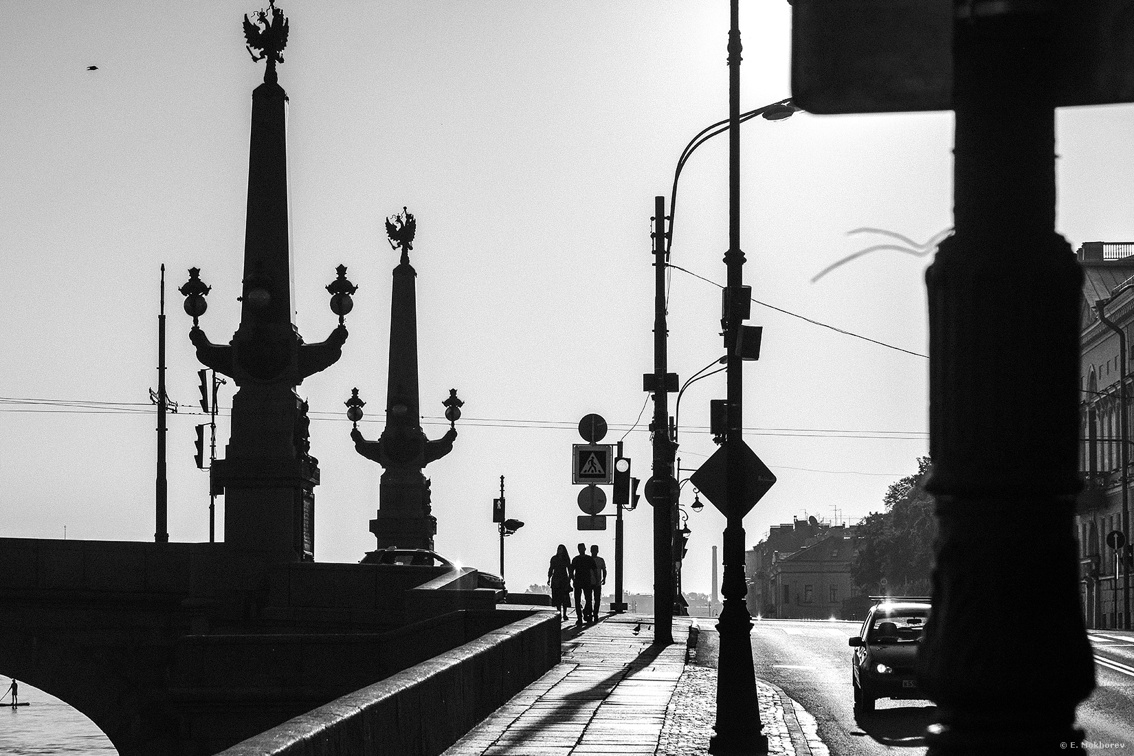 У Троицкого моста. С-Пб., июль 2025.