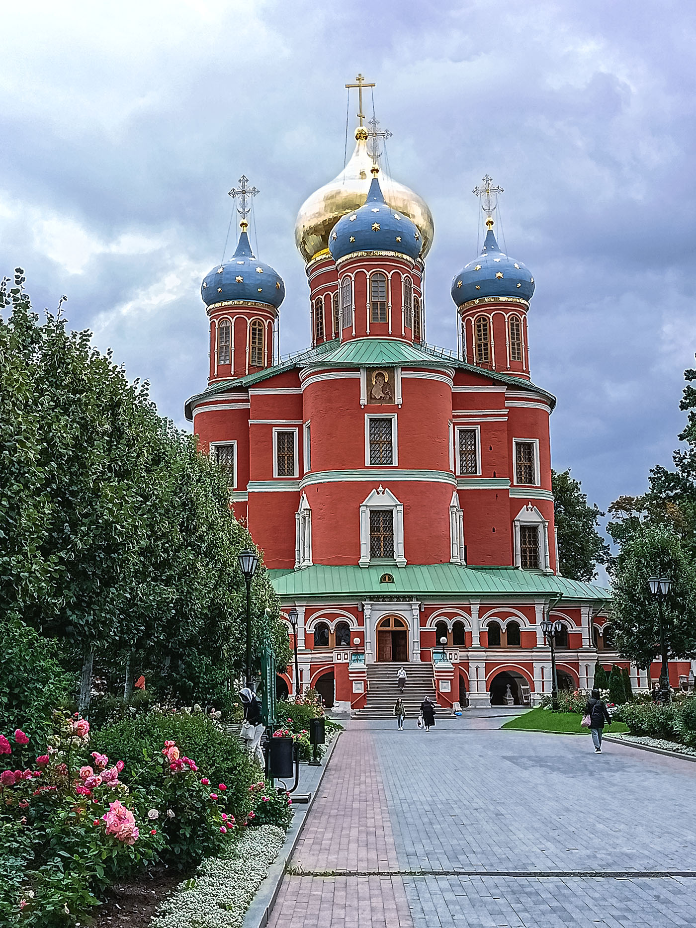 Большой собор иконы Божией Матери Донская в Донском монастыре.