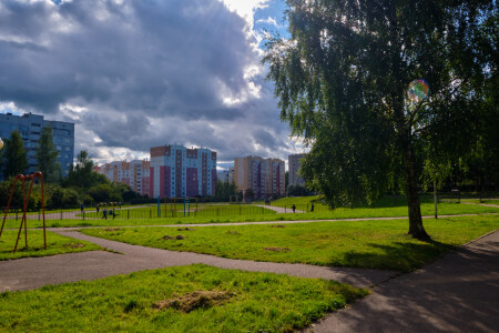 Свет и тени в городе