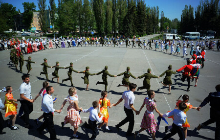 Праздник танца. Большой круг.