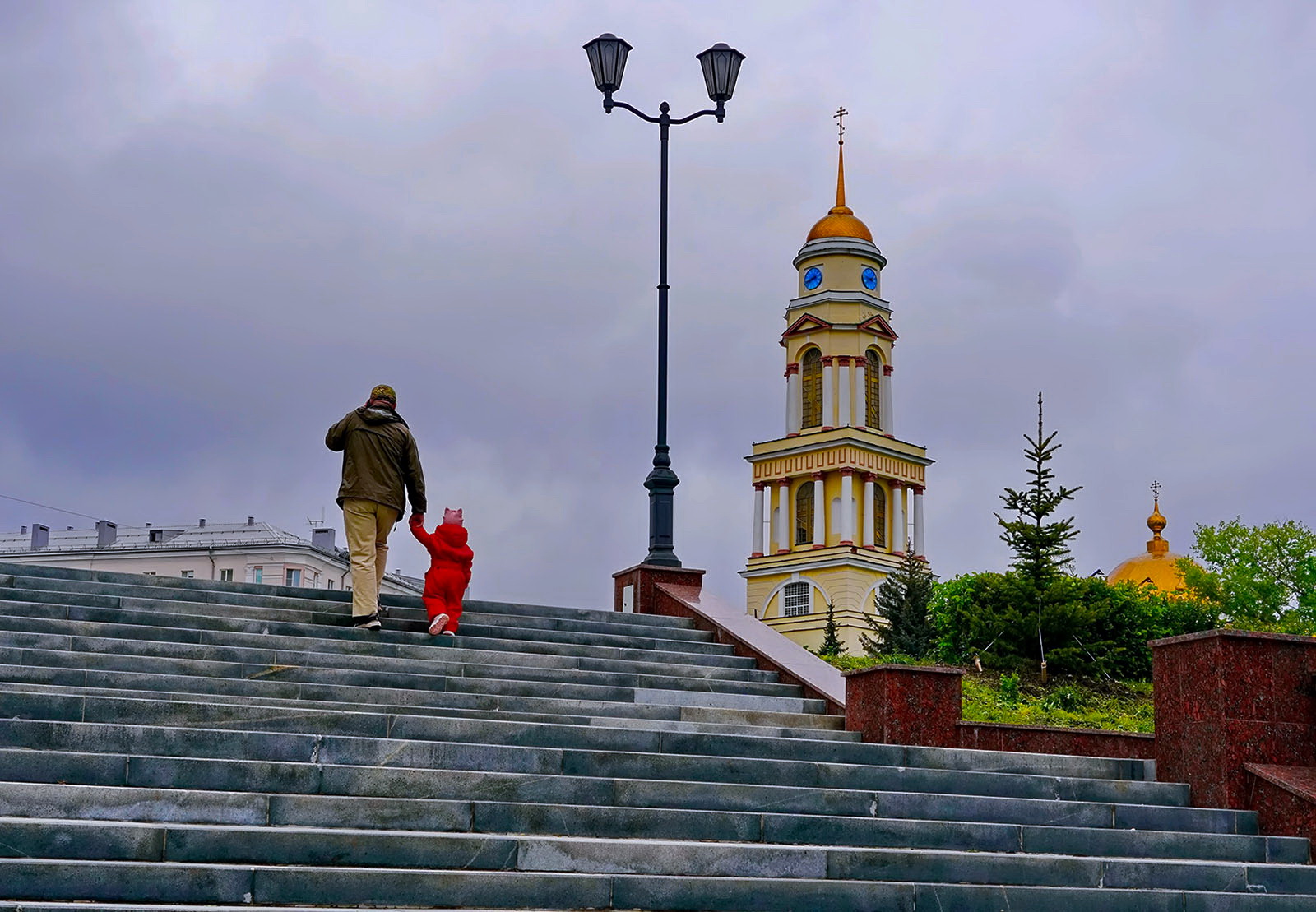 Лестница вверх.