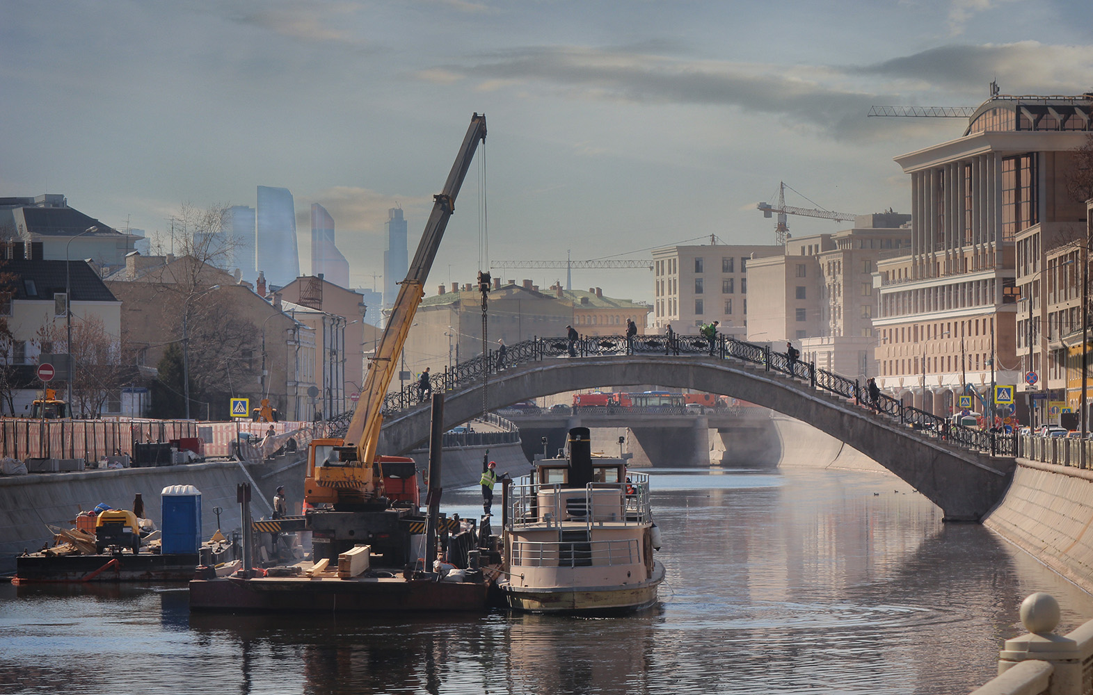 Маленький московский пейзаж