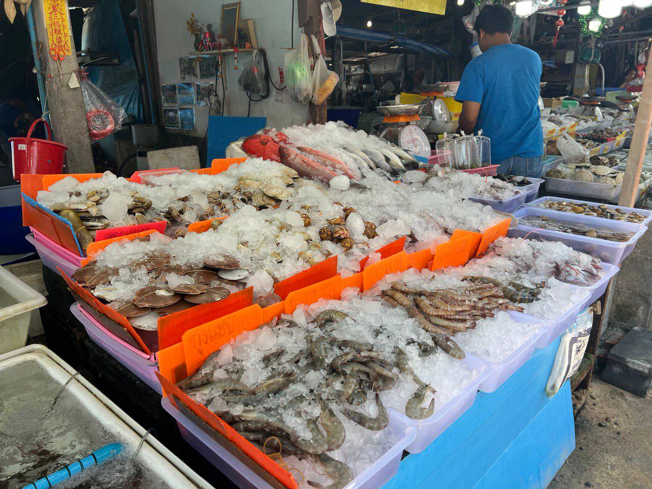 Рынок морепродуктов на Пхукете
