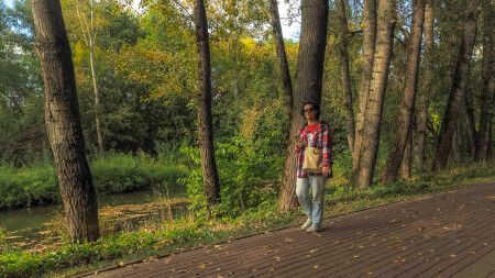 По Осеннему Парку