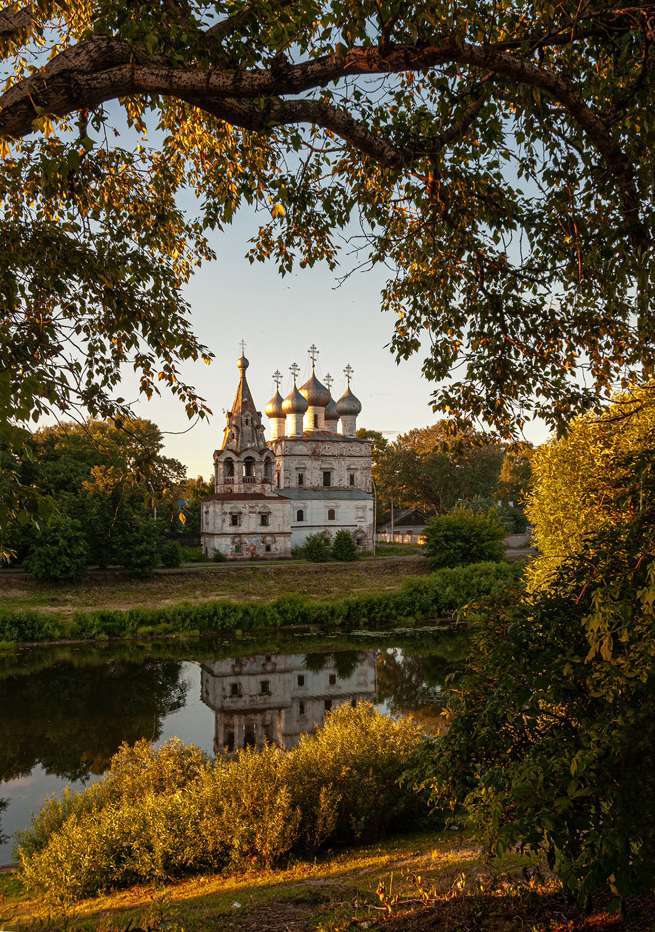 Закат.