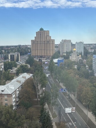 Вид на Шахтерскую площадь