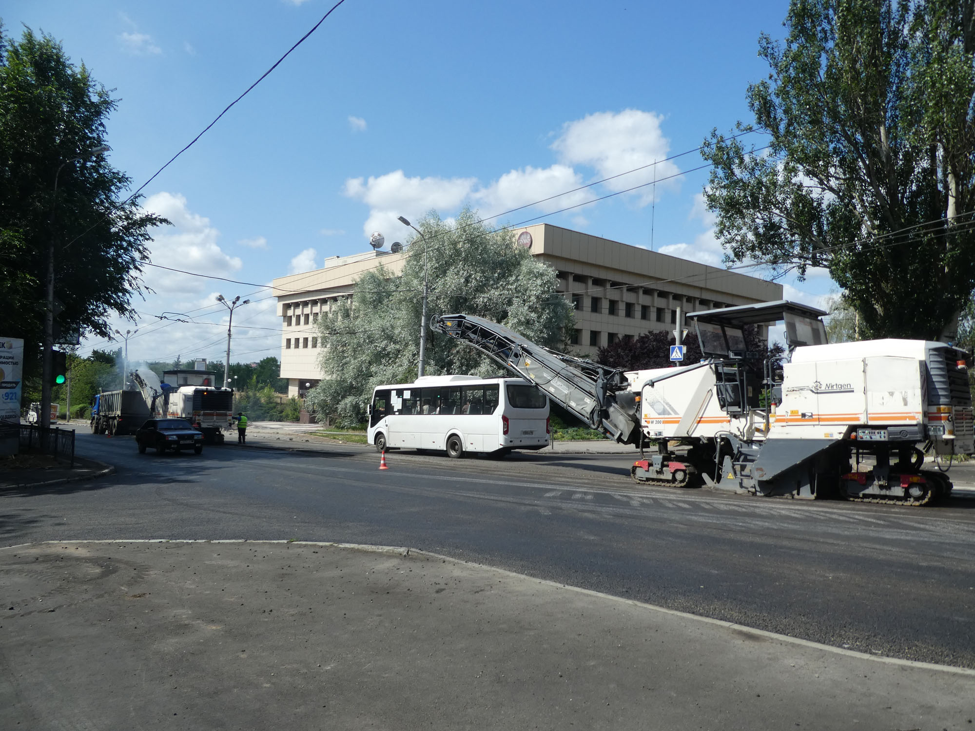 Обновление дорог