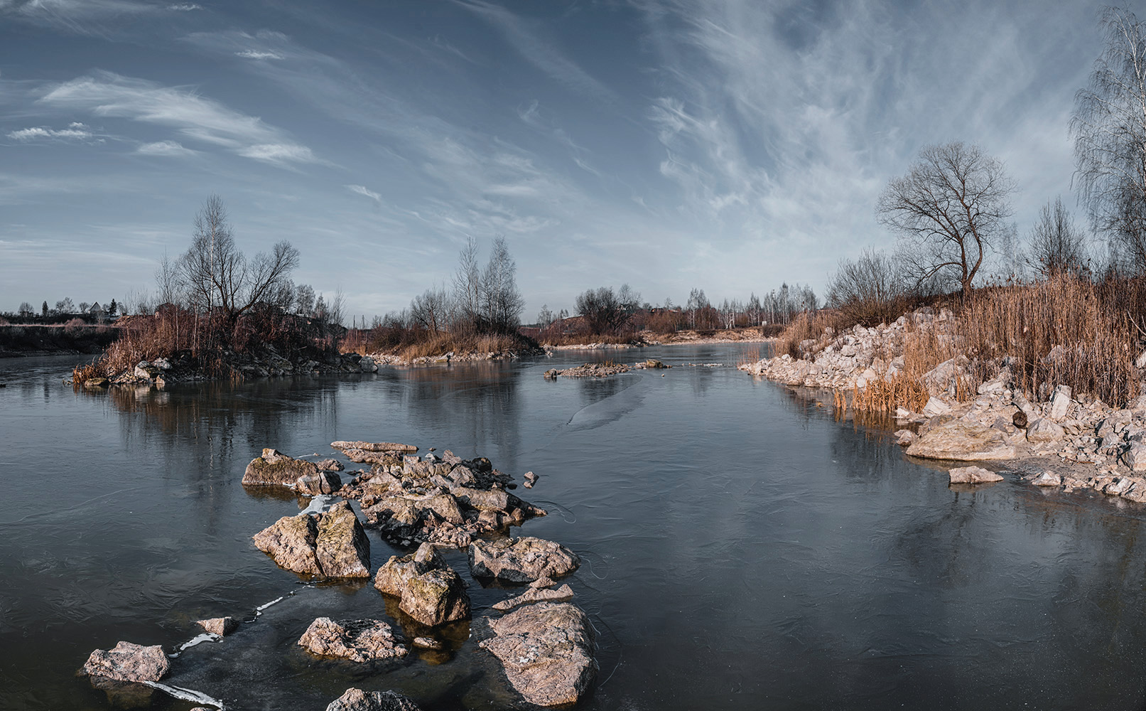Первые заморозки.