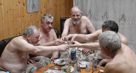 У мужиков-банный день.