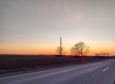 Закат в Крыму