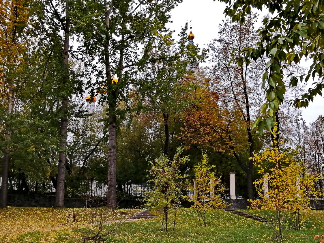 Золотые купола.