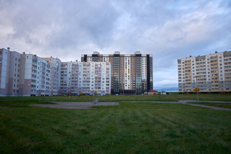 В новом районе