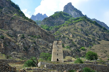 в горном селении