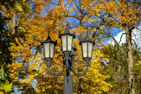 Осенний фонарь