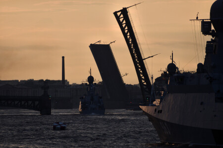 СПб. Репетиция парада на день ВМФ. 2024г.