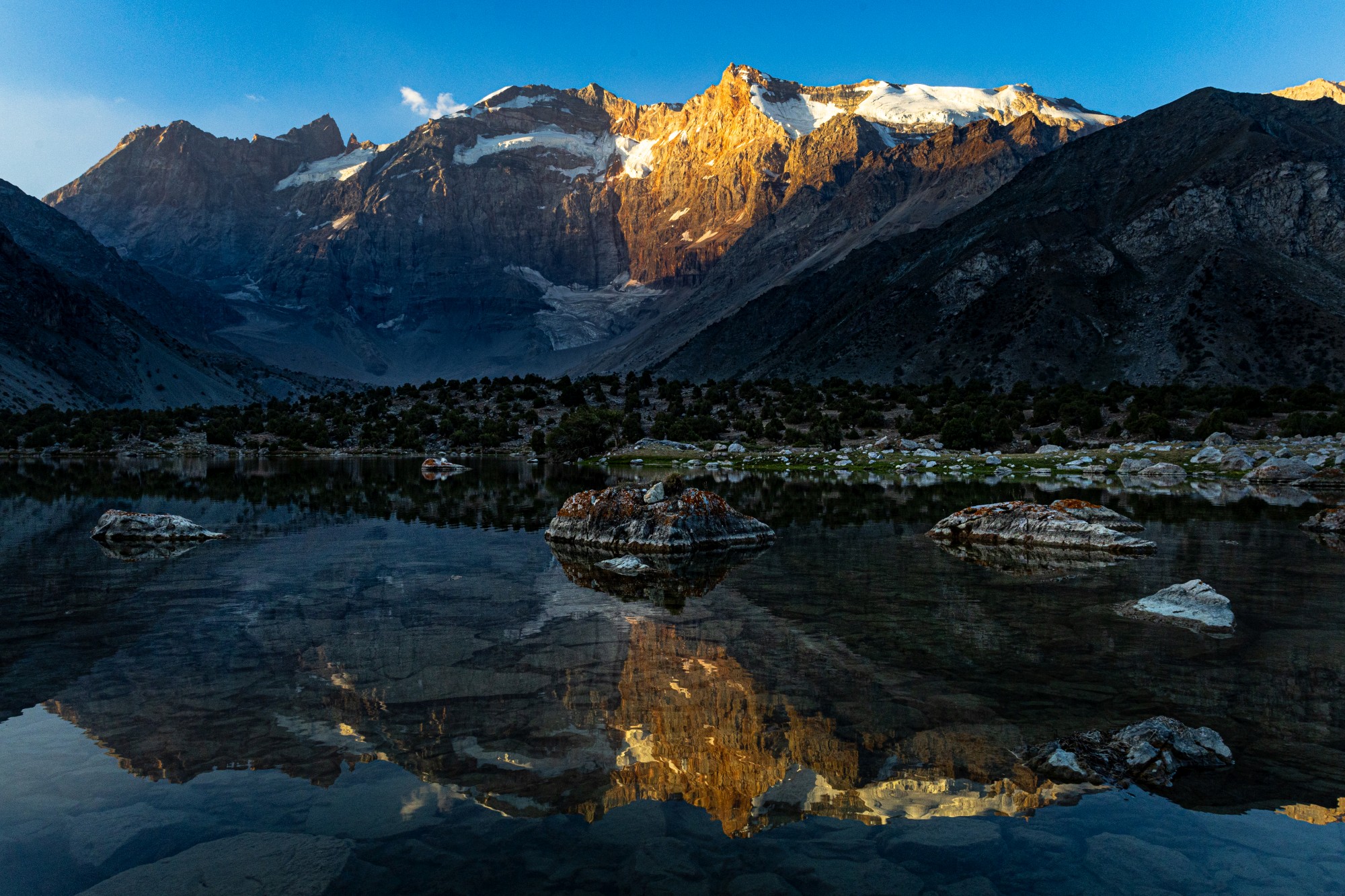 Утро в горах