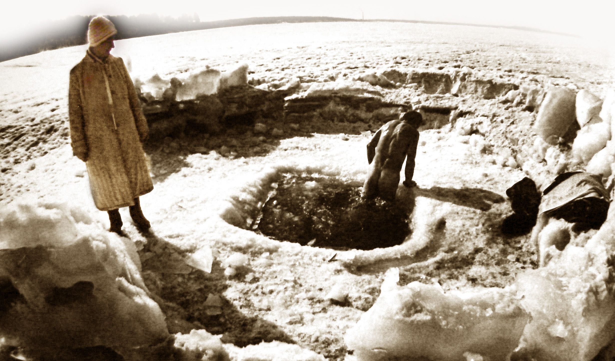 Моржевание...