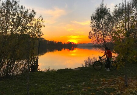 На закате дня