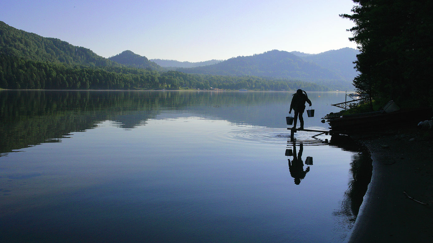 Телецкое озеро...Утро