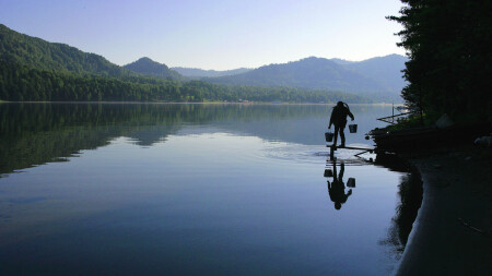 Телецкое озеро...Утро