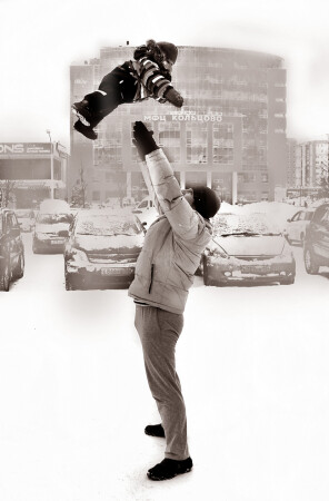 Твоя первая высота,сынок...