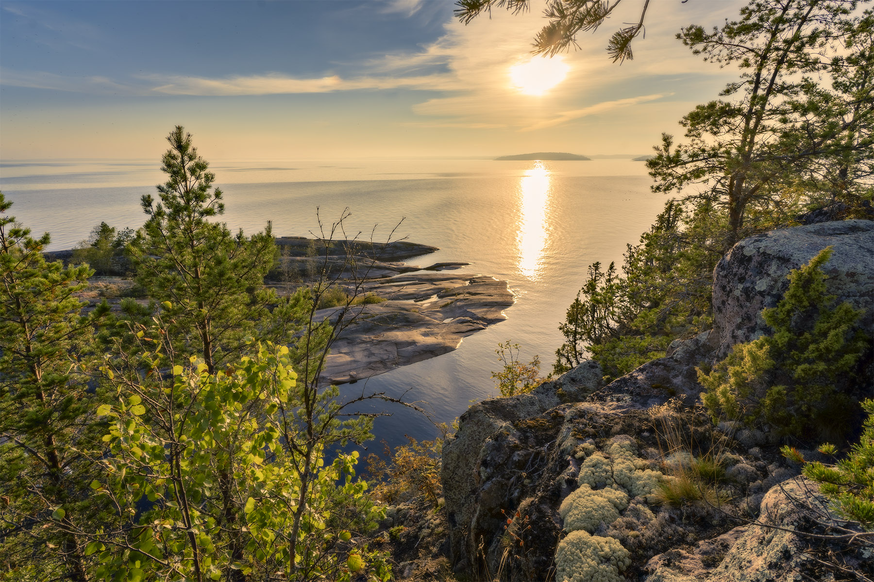 Вечер над Ладогой