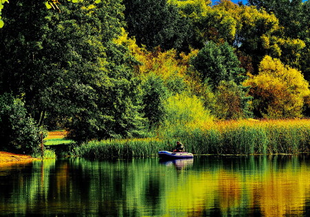 Тихая заводь.