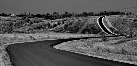 Дорога к дальнему селу.