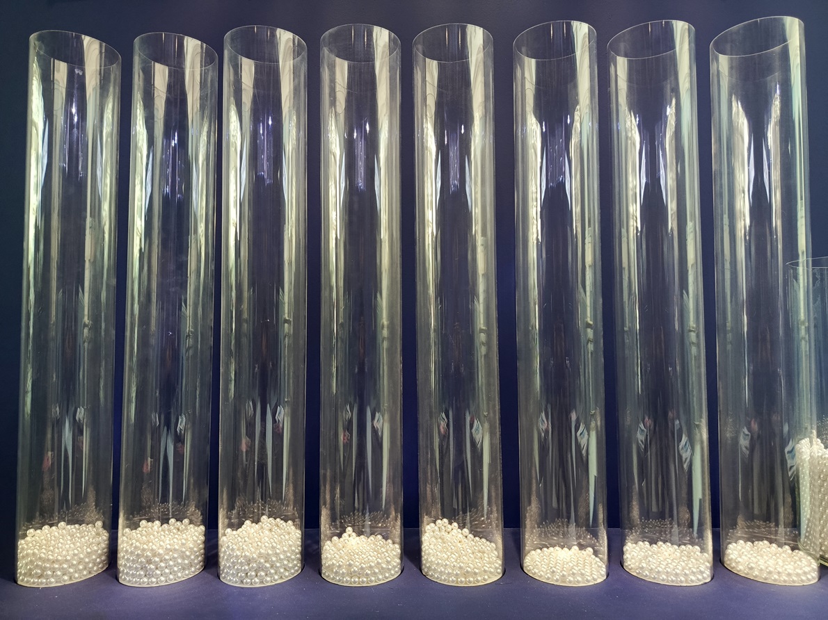 бокалы жемчуга