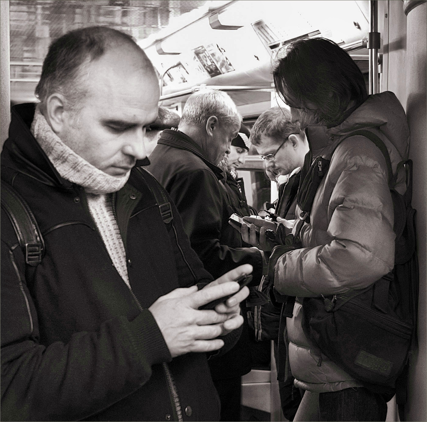 В тоннеле...