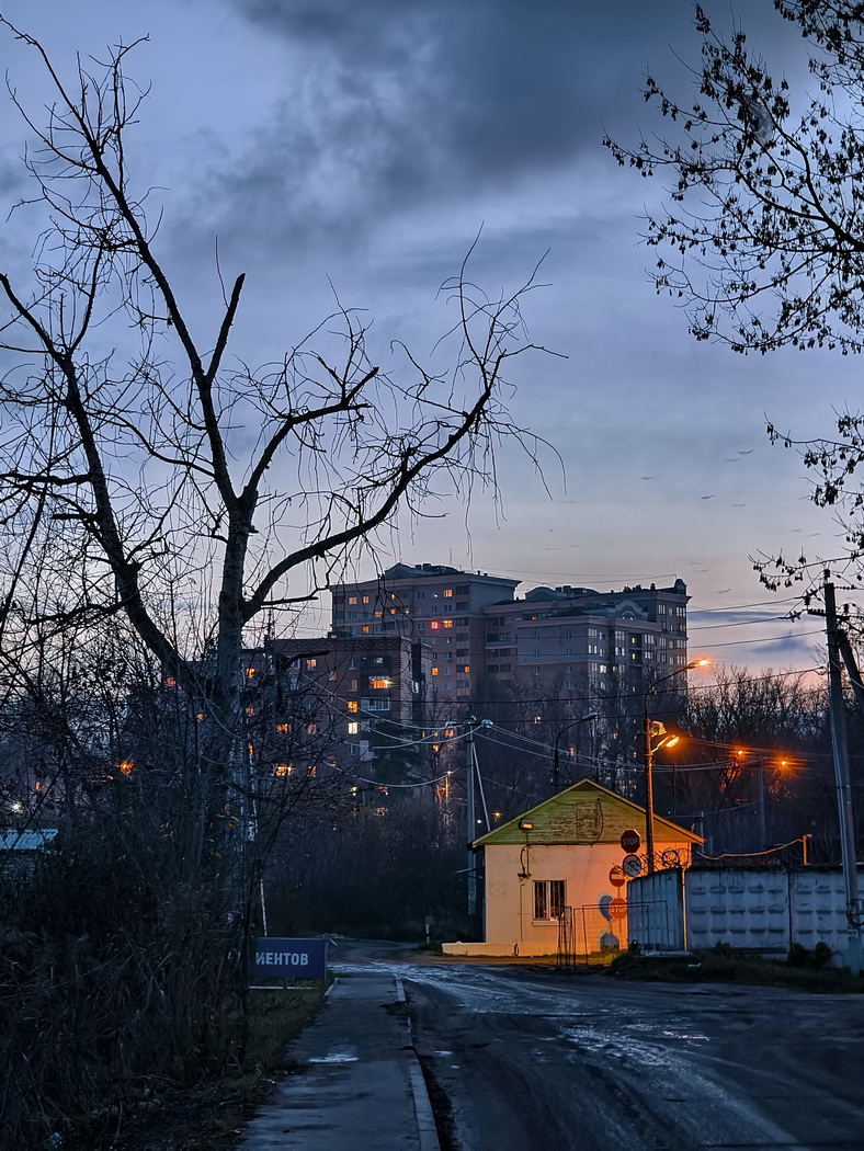 тихо облетают клёны