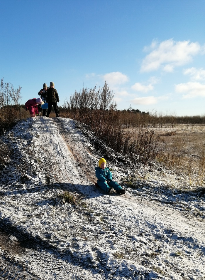 Первый снег!