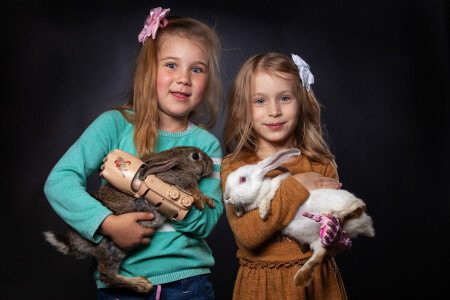 ...с кроликами